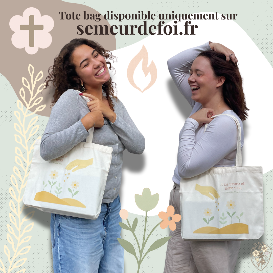 Tote bag : un semeur sortit pour semer !