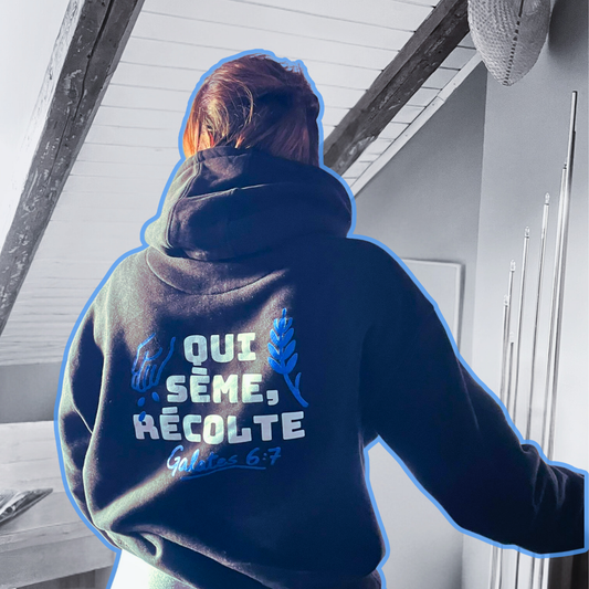 Sweat-shirt chrétien mixte - Galates 6:7