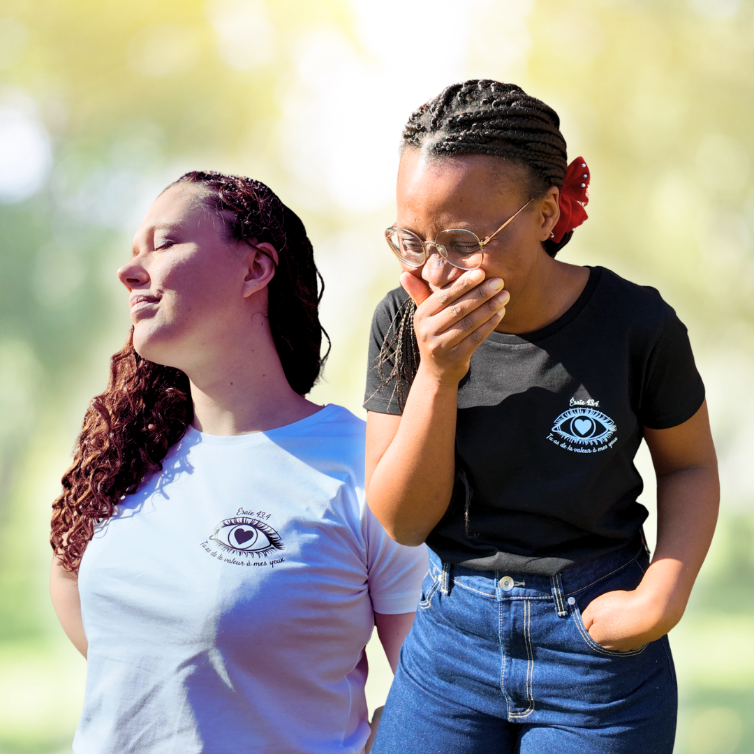 T-shirt chrétien « Tu as de la valeur » — Ésaïe 43:4 | Semeur de foi Semeur de foi