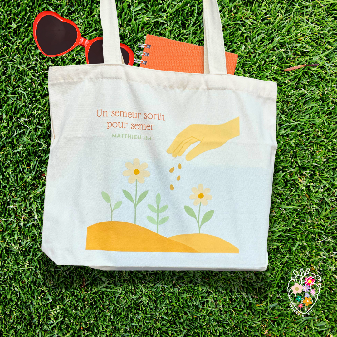 Tote bag : un semeur sortit pour semer !