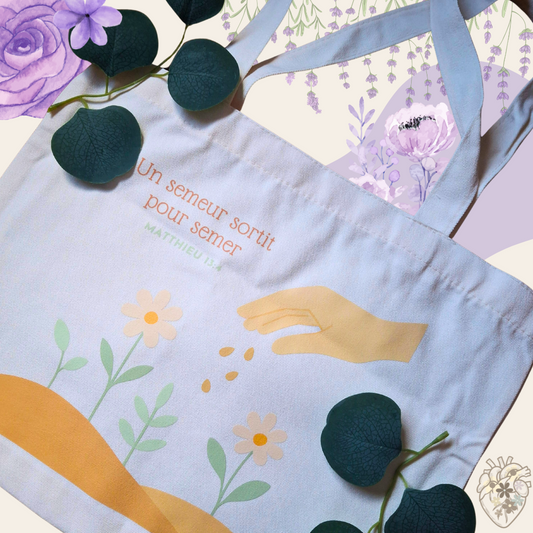 Tote bag : un semeur sortit pour semer !