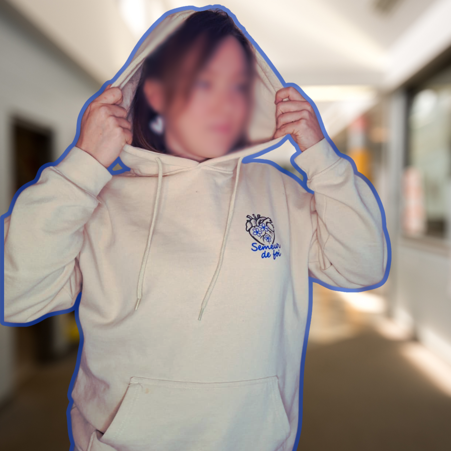 Sweat-shirt chrétien mixte - Galates 6:7