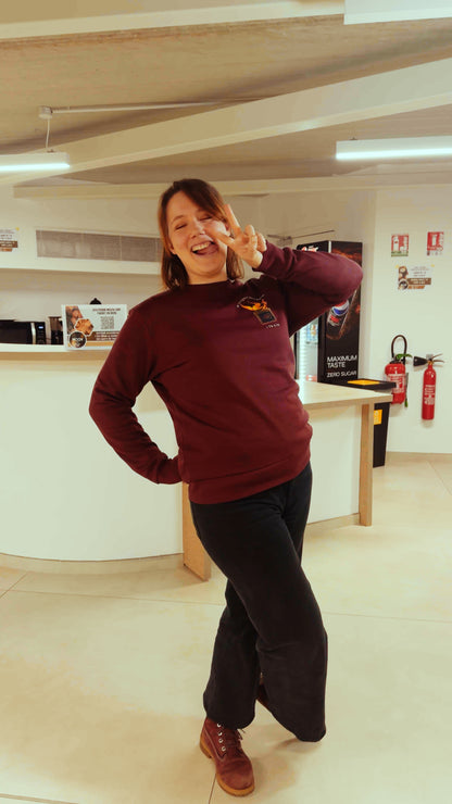 sweat chrétien en coton bio – Flamme du Saint-Esprit & 1 Thessaloniciens 5:19