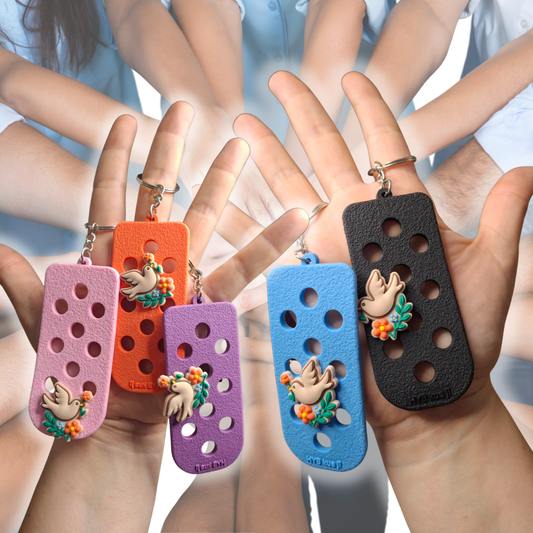 Porte-clés coloré – Accessoire original et pratique Semeur de foi