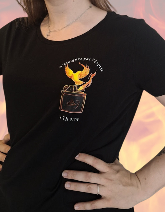 T-shirts mixte: N'Eteignez pas l'Esprit