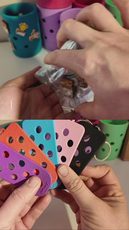 Porte-clés coloré – Accessoire original et pratique